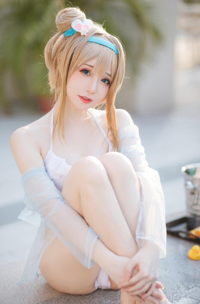 焖焖碳 少女前线 索米 泳装-最佳coser