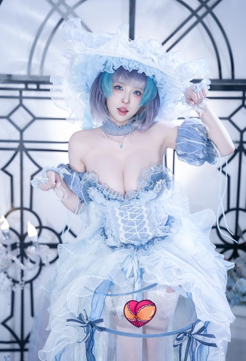 清水由乃 – 柴郡废稿礼服-完美coser