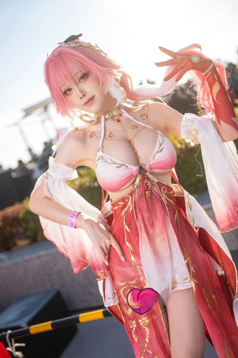 水淼aqua C107 场照 长离 (鸣潮)-coser推荐
